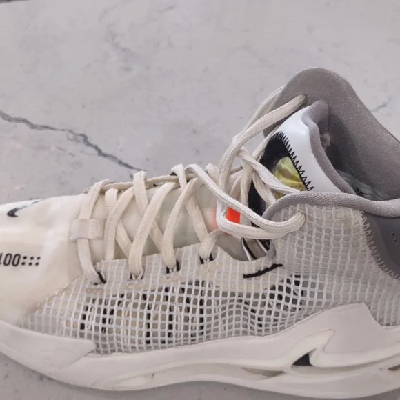 Men's Nike Air Zoom GT Jump "White Summit" Size 9 Medium - Picture 15 of 16